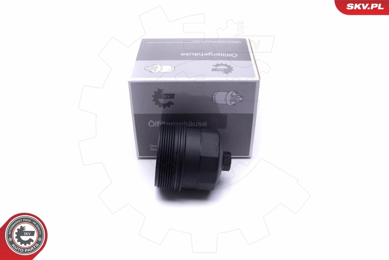 Cap, oil filter housing